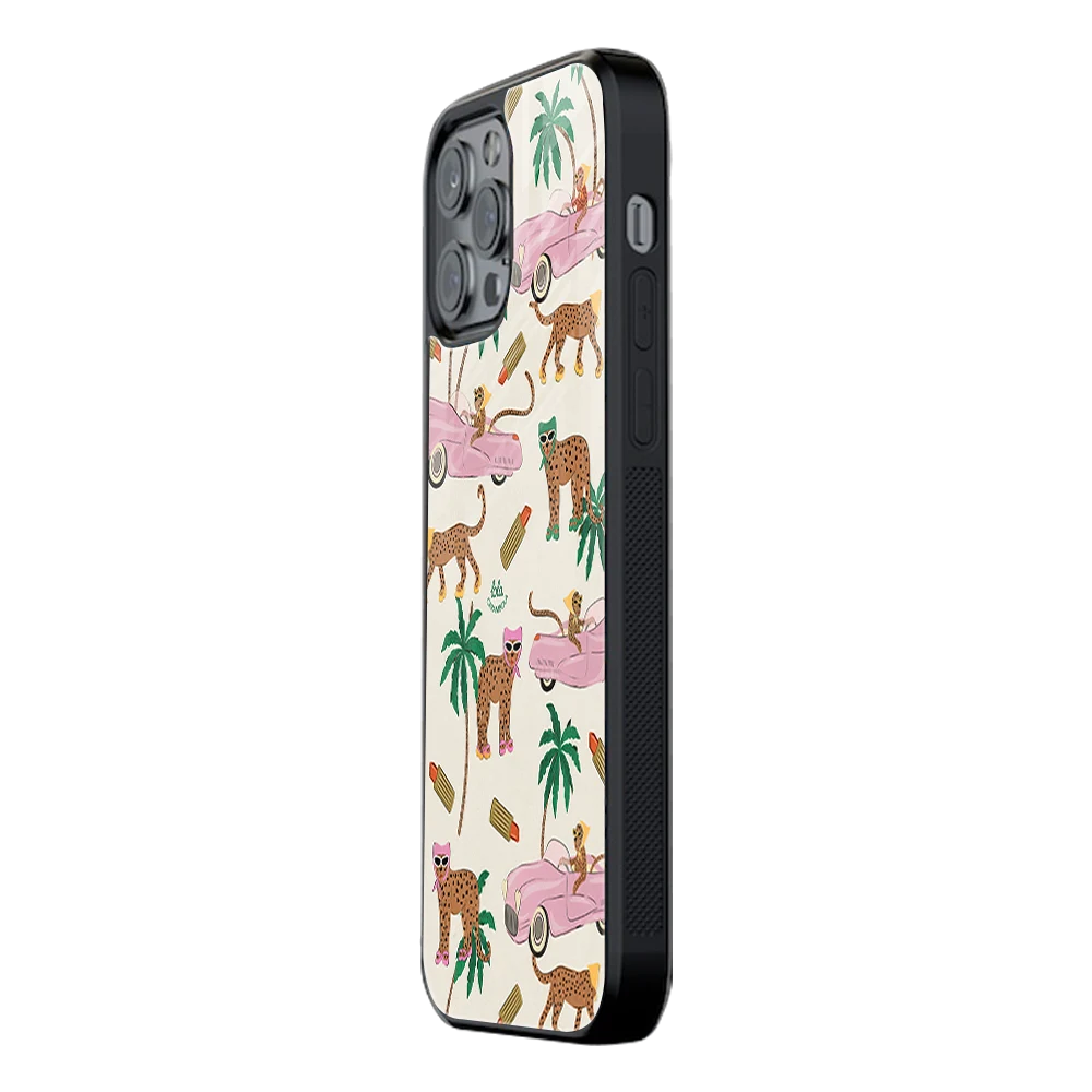 Slim Glass Back Phone Case for Multiple Brands iPhone, Samsung, Redmi, OnePlus, Oppo, Vivo