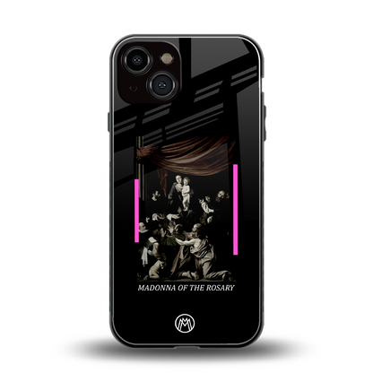 rosary icon back phone cover | glass case for iphone 13