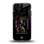 rosary icon back phone cover | glass case for iphone 15 plus