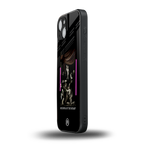 rosary icon back phone cover | glass case for iphone 15 plus