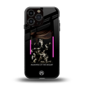 rosary icon back phone cover | glass case for iphone 15 pro max