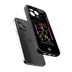 rosary icon back phone cover | glass case for iphone 15 pro max