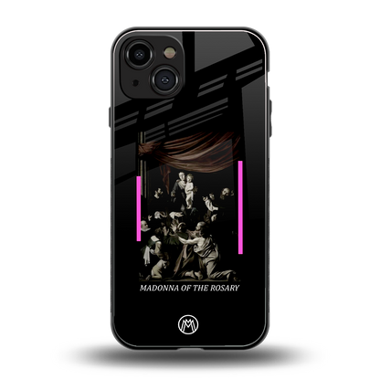 rosary icon back phone cover | glass case for iphone 14