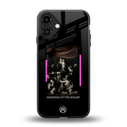 rosary icon back phone cover | glass case for iphone 16 plus