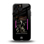 rosary icon back phone cover | glass case for iphone 16 pro max