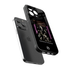 rosary icon back phone cover | glass case for iphone 16 pro max