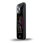 rosary icon back phone cover | glass case for iphone 16 pro max