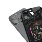 rosary icon back phone cover | glass case for iphone 15 pro max