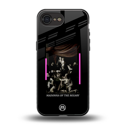 rosary icon back phone cover | glass case for iphone 16e