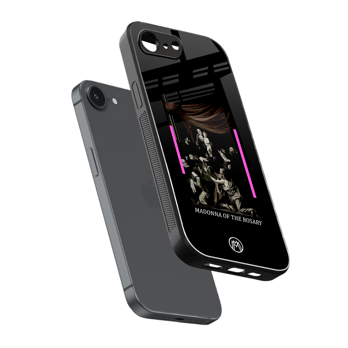 rosary icon back phone cover | glass case for iphone 16e