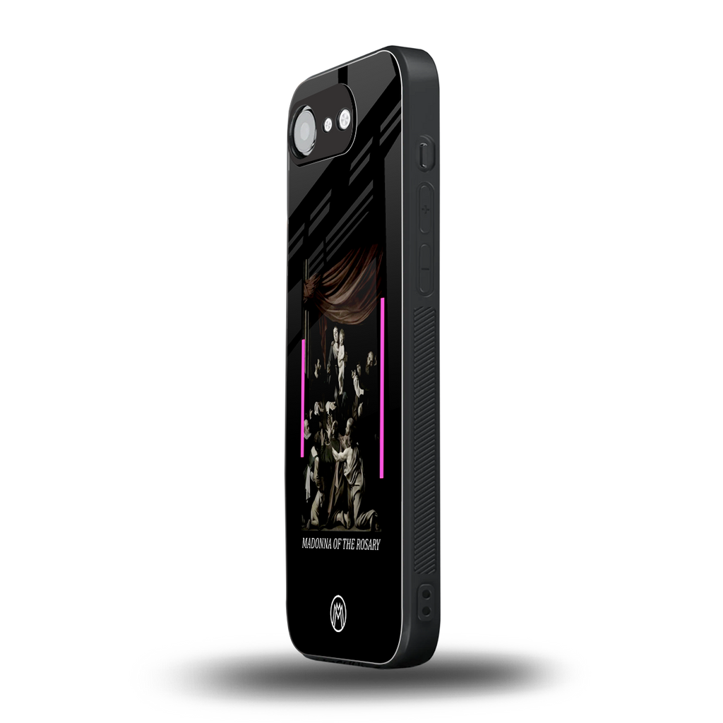 rosary icon back phone cover | glass case for iphone 16e