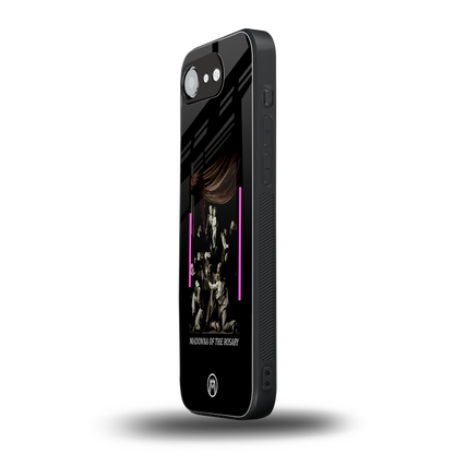 rosary icon back phone cover | glass case for iphone 16e