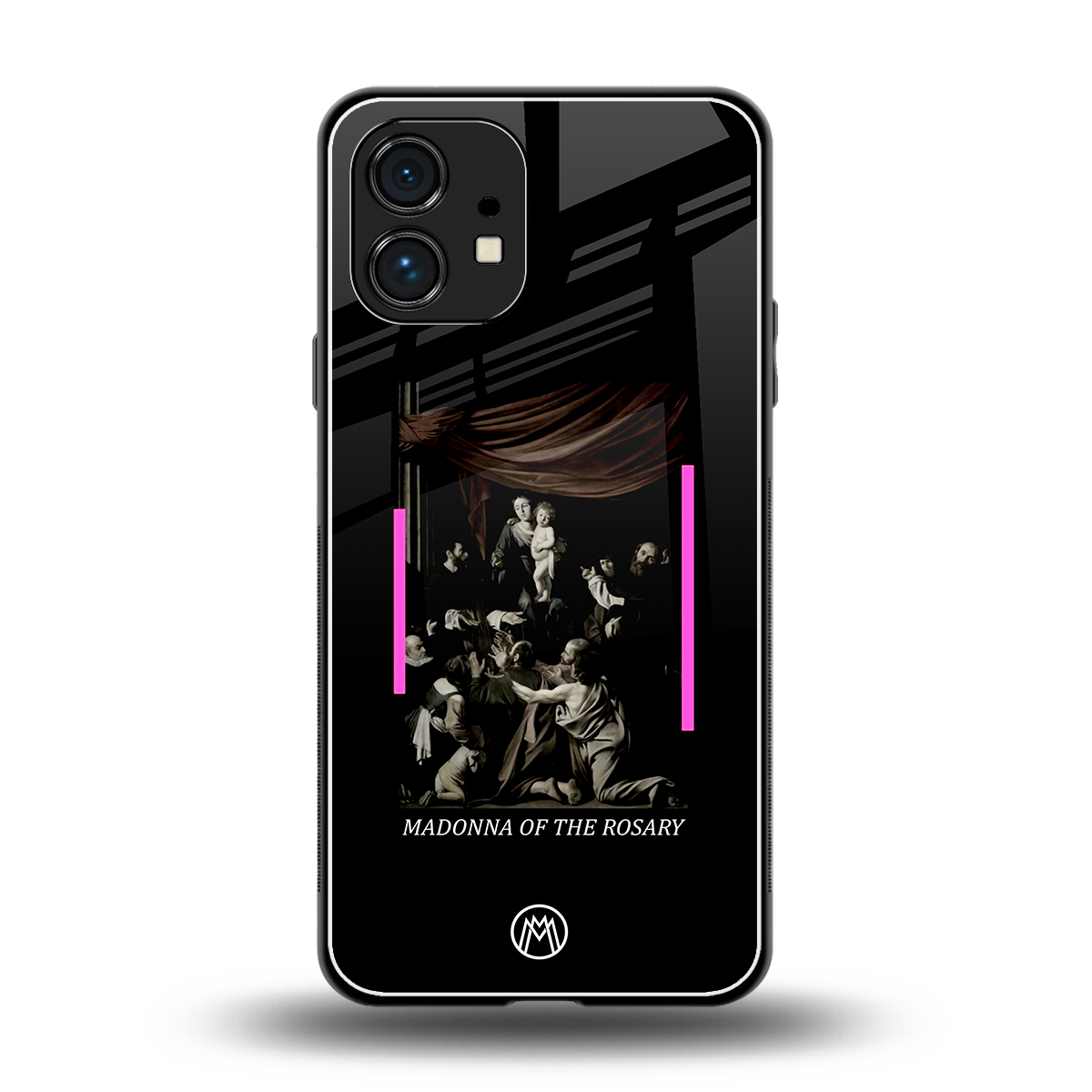 rosary icon back phone cover | glass case for nothing phone 1