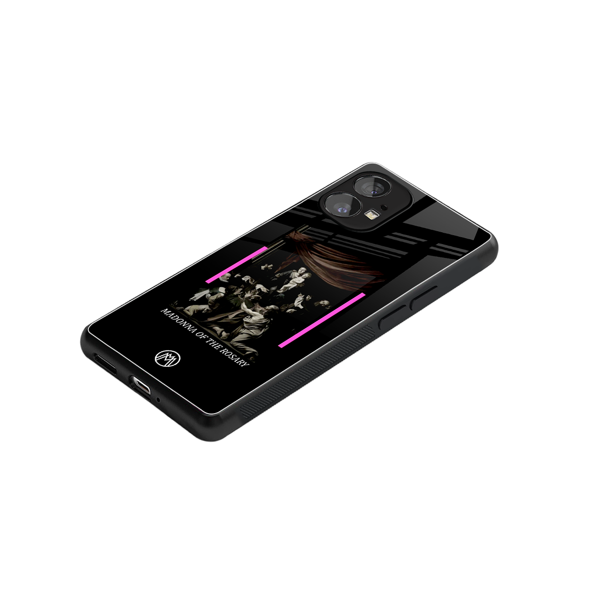 rosary icon back phone cover | glass case for nothing phone 1