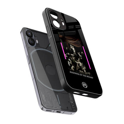 rosary icon back phone cover | glass case for nothing phone 2