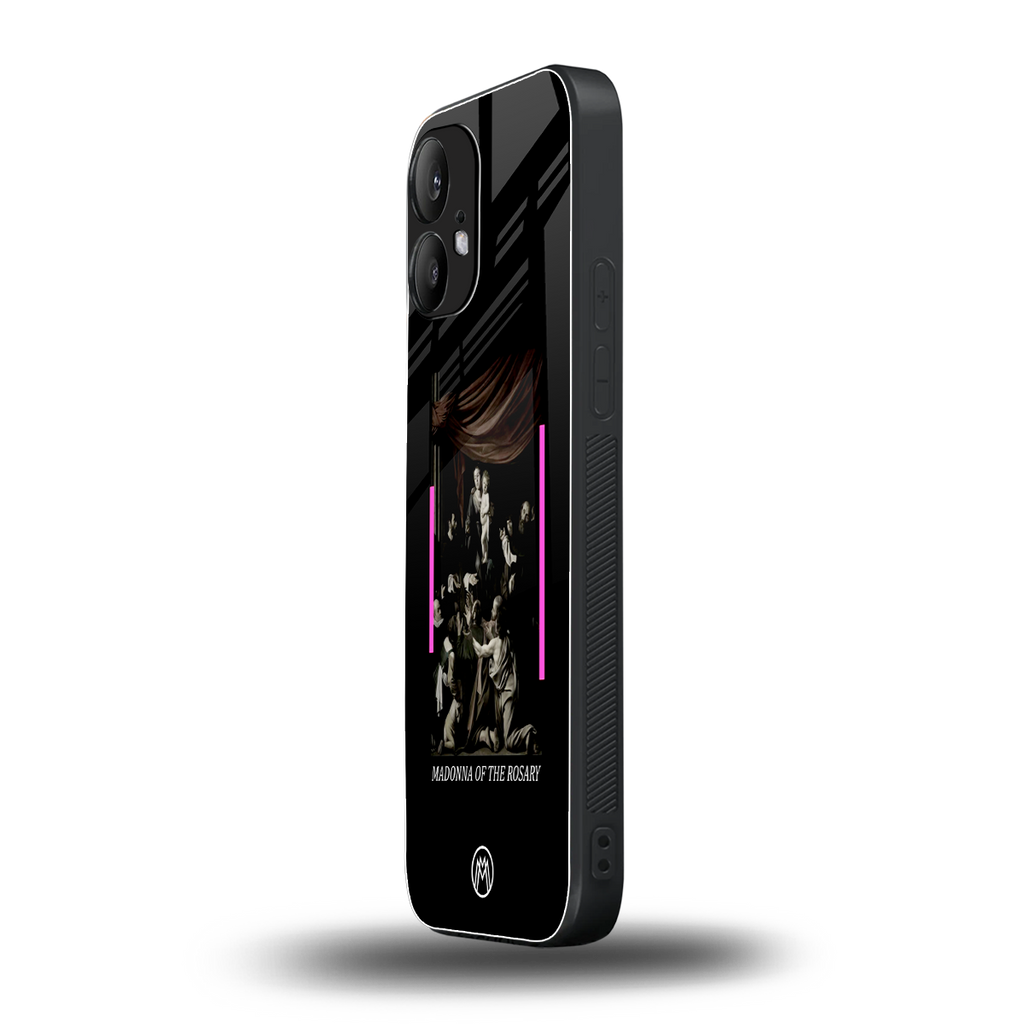 rosary icon back phone cover | glass case for nothing phone 2