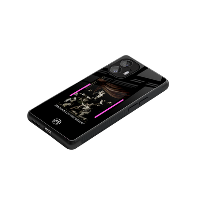 rosary icon back phone cover | glass case for nothing phone 2