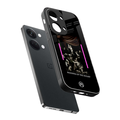 rosary icon back phone cover | glass case for oneplus nord 3