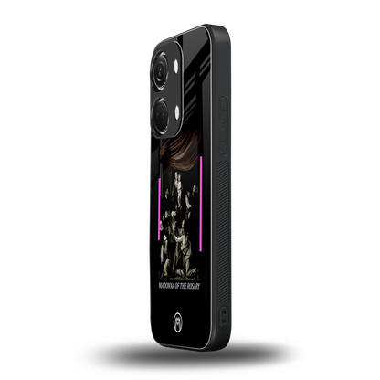 rosary icon back phone cover | glass case for oneplus nord 3