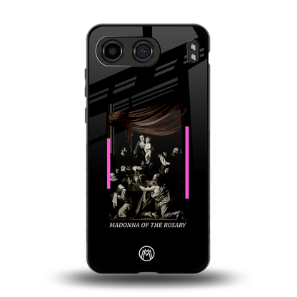 rosary icon back phone cover | glass case for oneplus nord 4