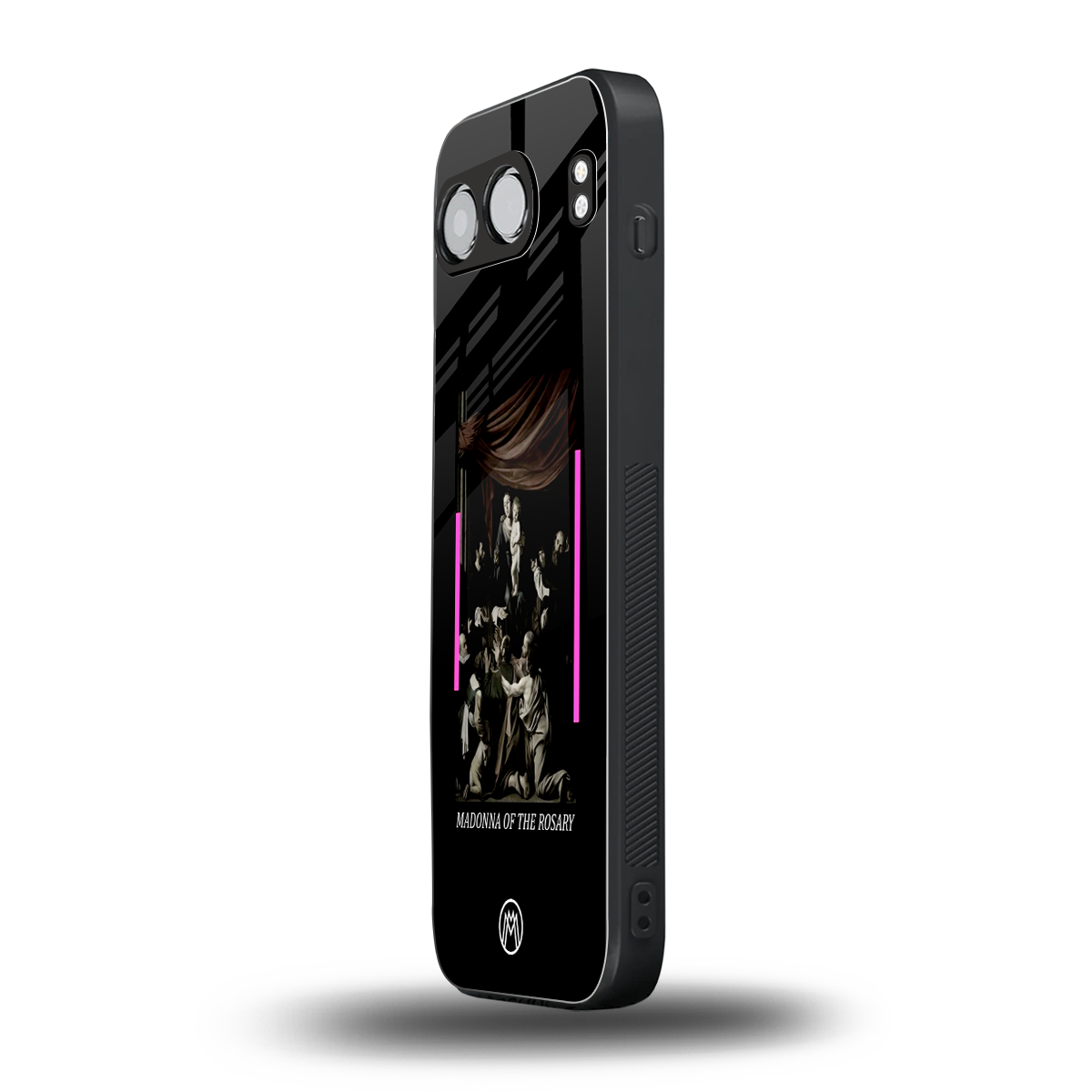 rosary icon back phone cover | glass case for oneplus nord 4