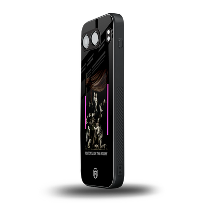 rosary icon back phone cover | glass case for oneplus nord 4