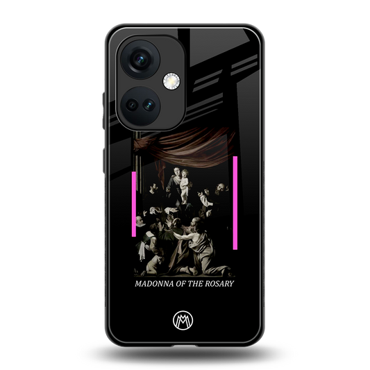 rosary icon back phone cover | glass case for oneplus nord ce 3