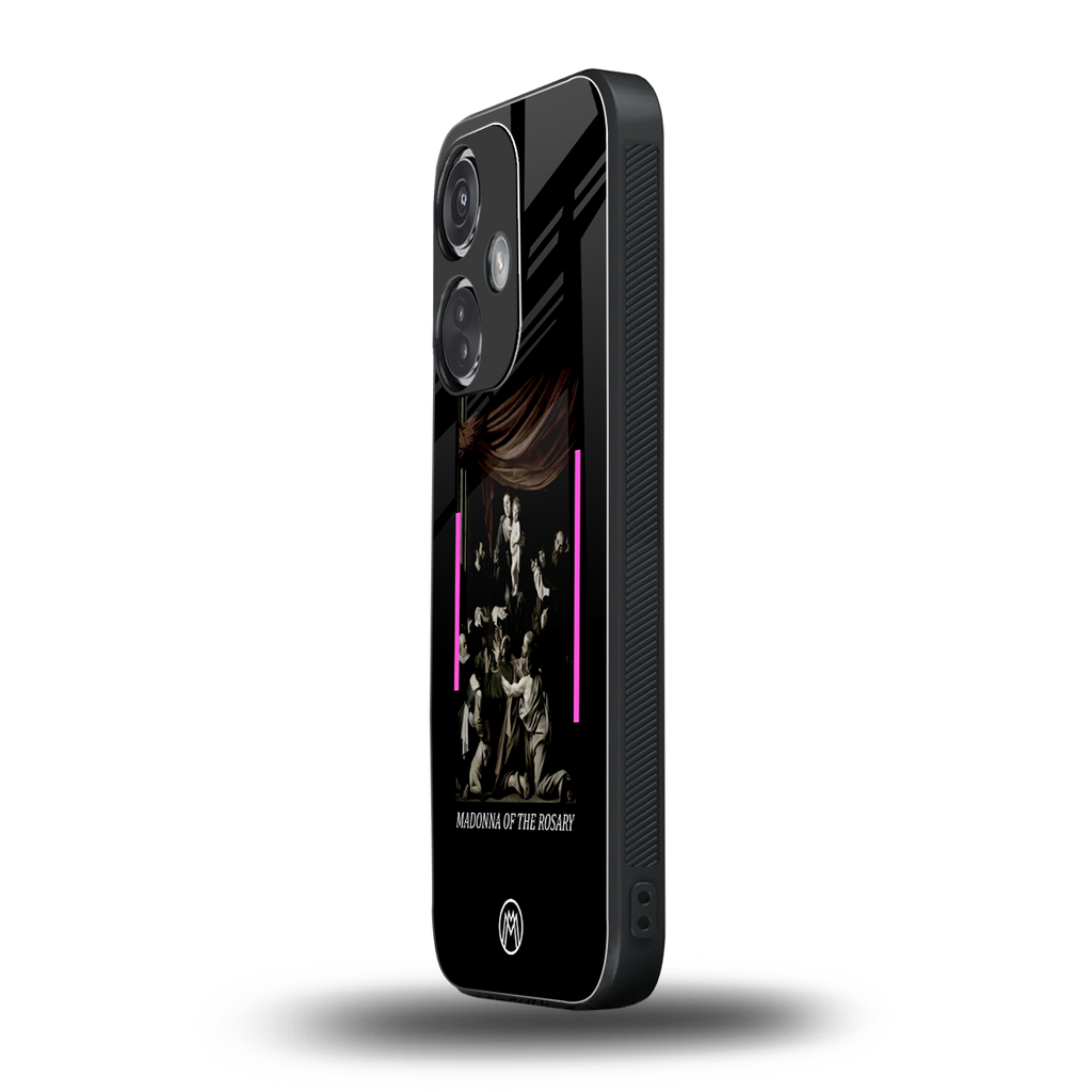 rosary icon back phone cover | glass case for oneplus nord ce 3