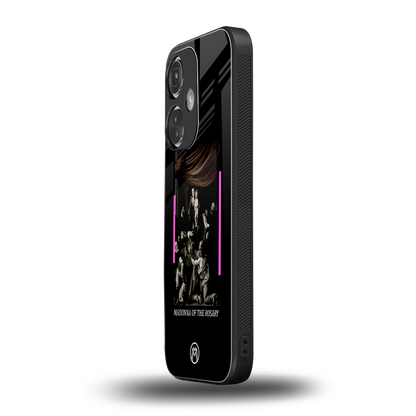 rosary icon back phone cover | glass case for oneplus nord ce 3