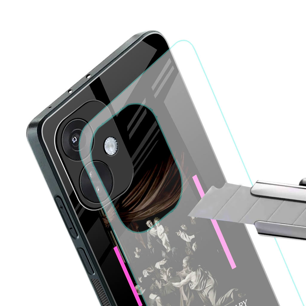 rosary icon back phone cover | glass case for oneplus nord ce 3