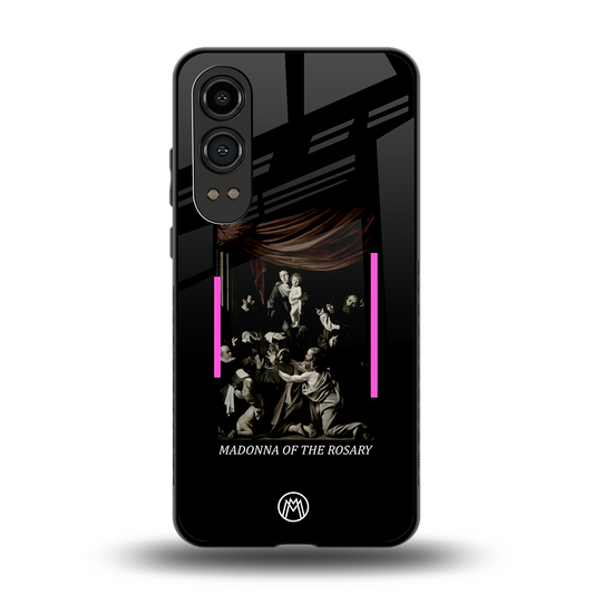 rosary icon back phone cover | glass case for oneplus nord ce 4 lite