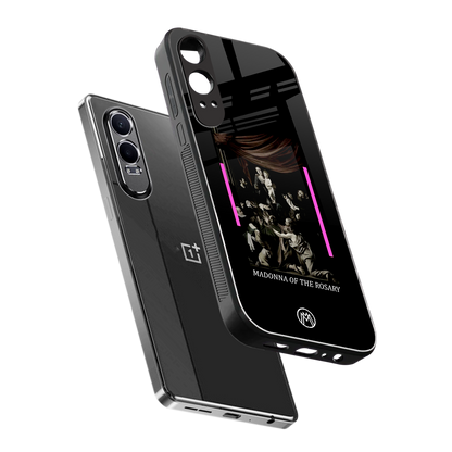 rosary icon back phone cover | glass case for oneplus nord ce 4 lite