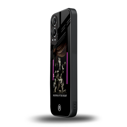 rosary icon back phone cover | glass case for oneplus nord ce 4 lite