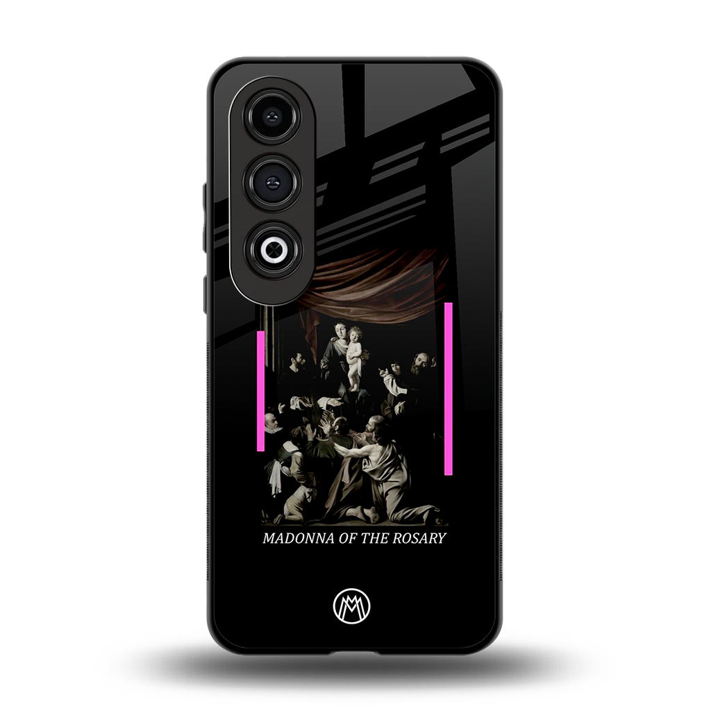 rosary icon back phone cover | glass case for oneplus nord ce 4