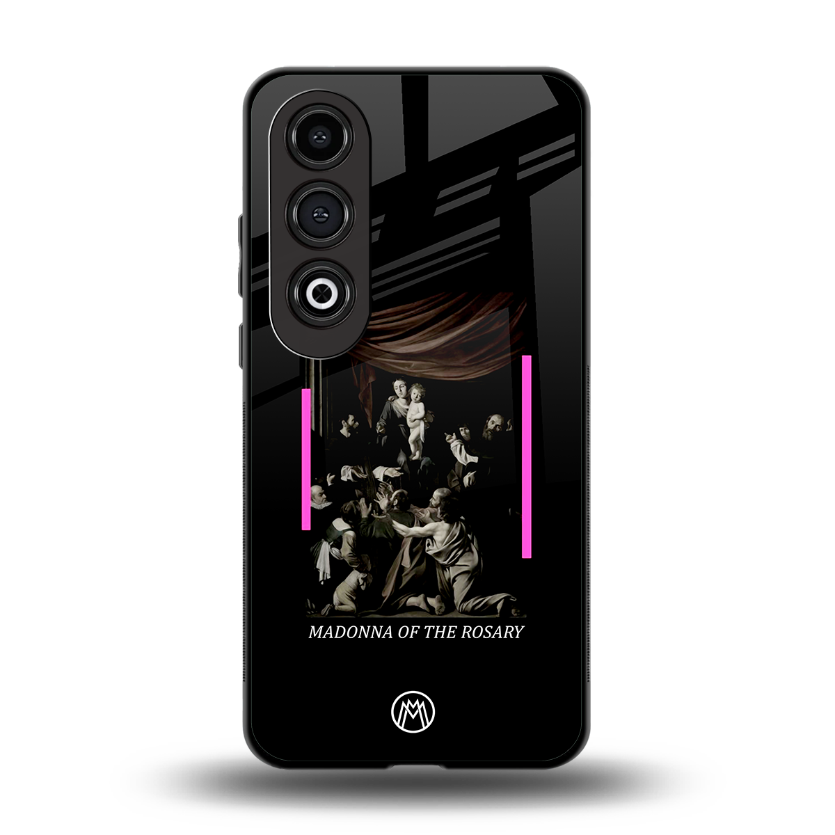 rosary icon back phone cover | glass case for oneplus nord ce 4