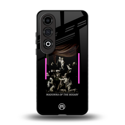 rosary icon back phone cover | glass case for oneplus nord ce 4