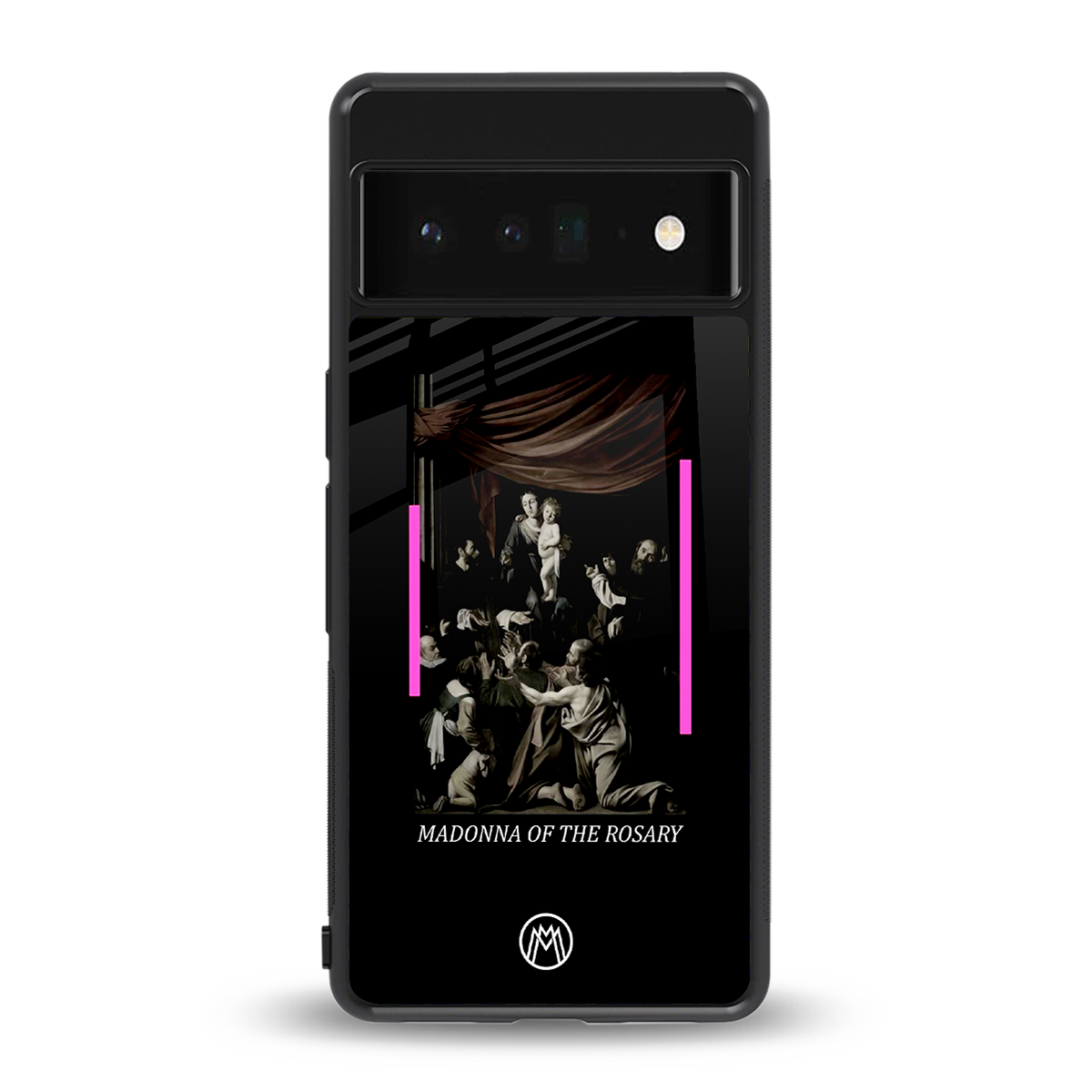 rosary icon back phone cover | glass case for google pixel 6 pro