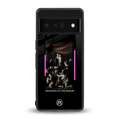 rosary icon back phone cover | glass case for google pixel 6 pro