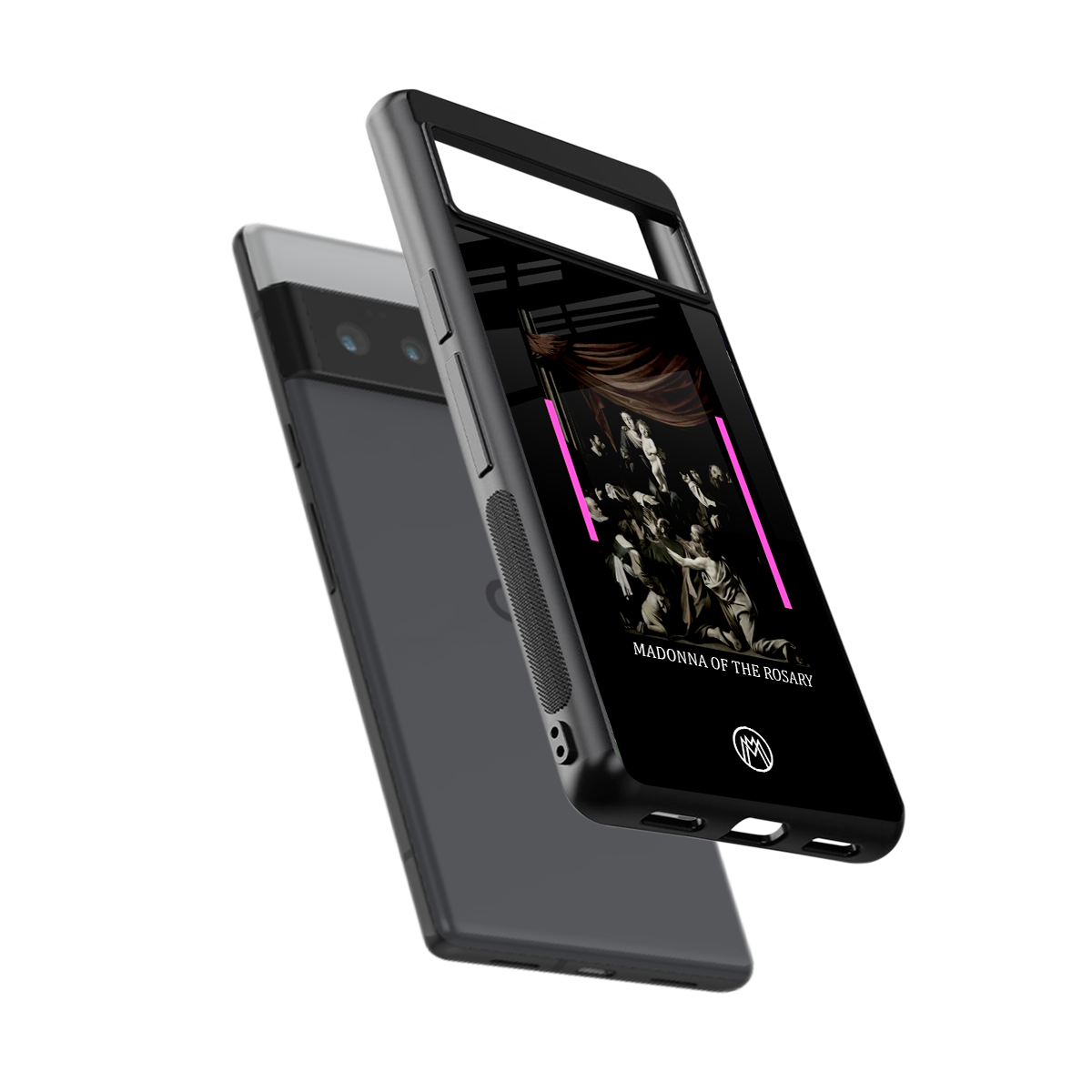 rosary icon back phone cover | glass case for google pixel 6 pro
