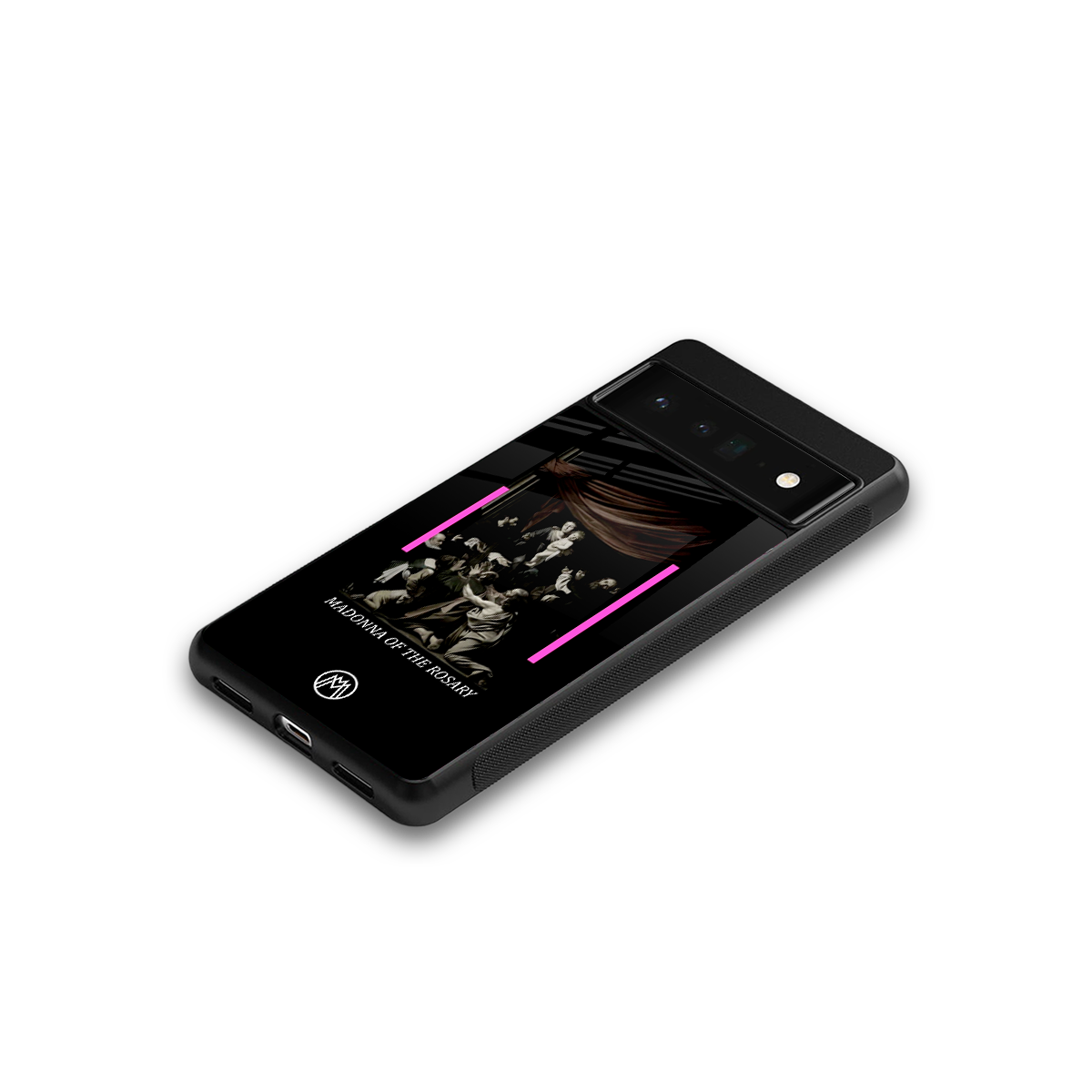 rosary icon back phone cover | glass case for google pixel 6 pro