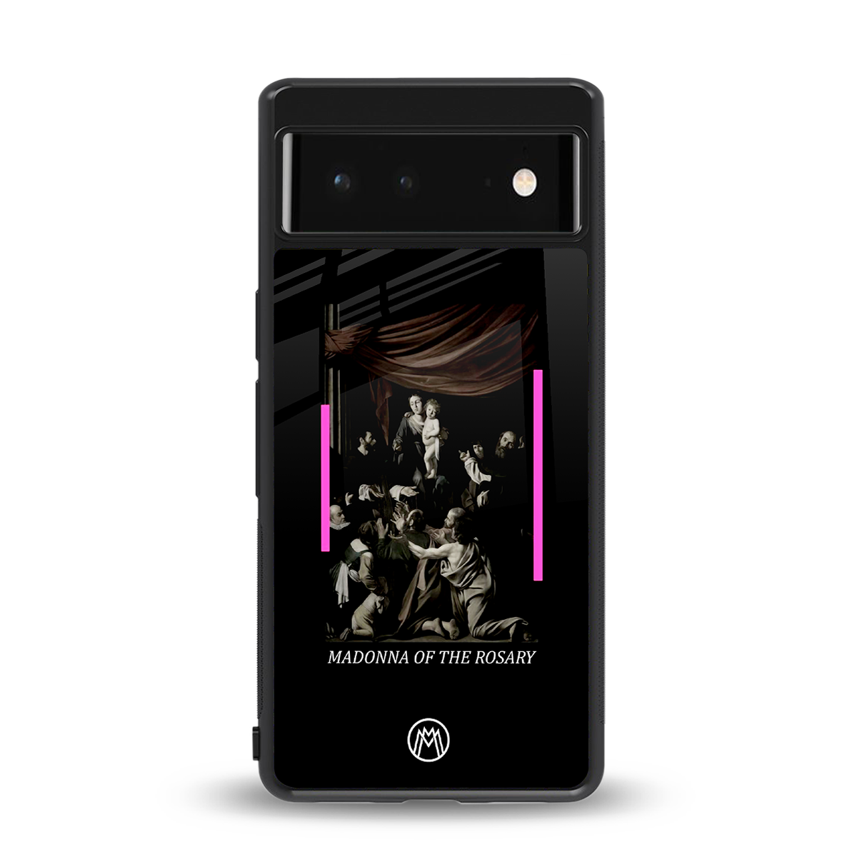 rosary icon back phone cover | glass case for google pixel 6