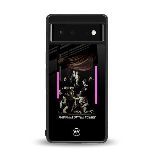 rosary icon back phone cover | glass case for Google Pixel 6A