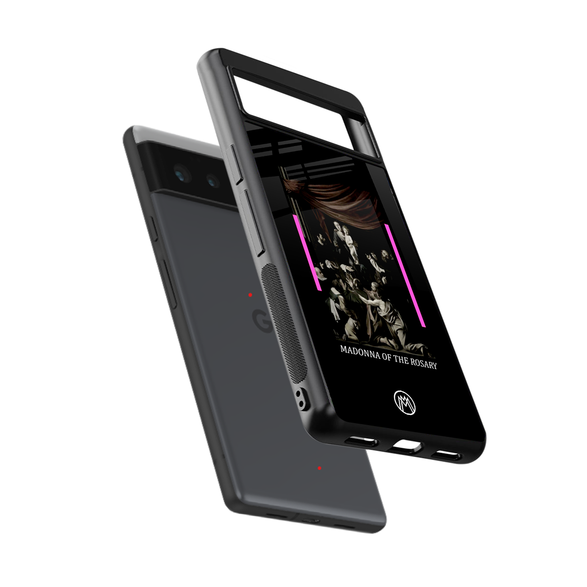 rosary icon back phone cover | glass case for google pixel 6