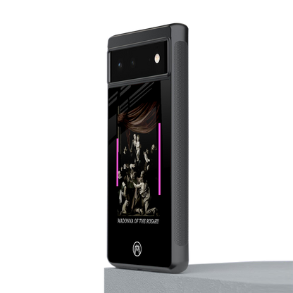 rosary icon back phone cover | glass case for Google Pixel 6A