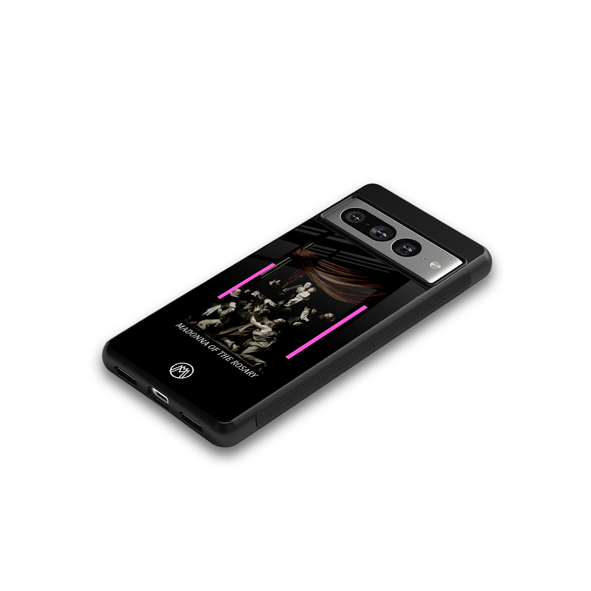 rosary icon back phone cover | glass case for google pixel 7 pro