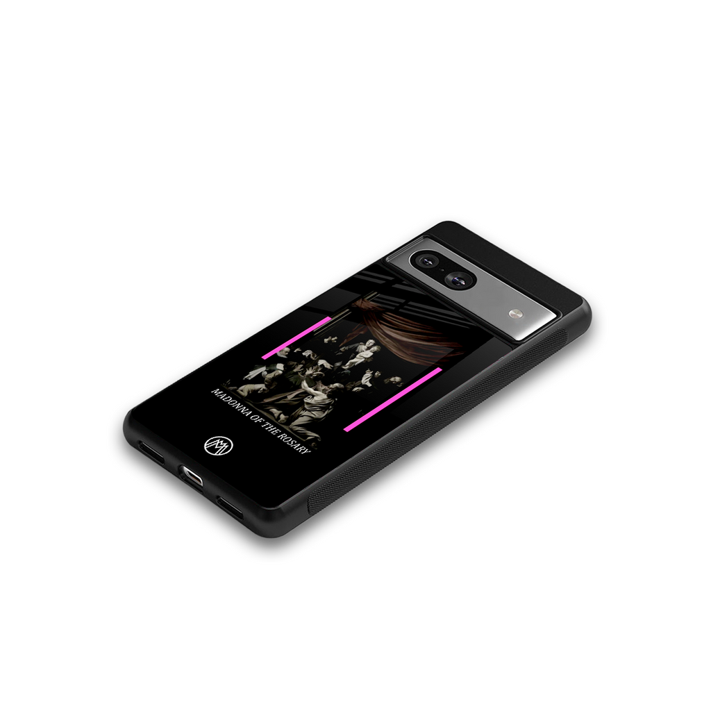rosary icon back phone cover | glass case for Google Pixel 7