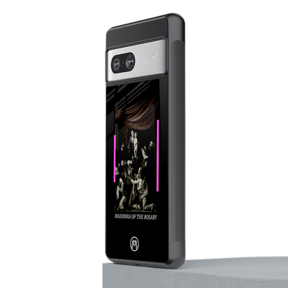 rosary icon back phone cover | glass case for Google Pixel 7A