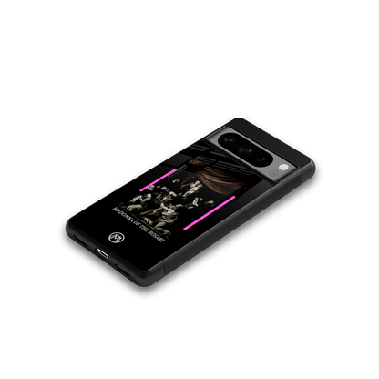 rosary icon back phone cover | glass case for google pixel 8 pro