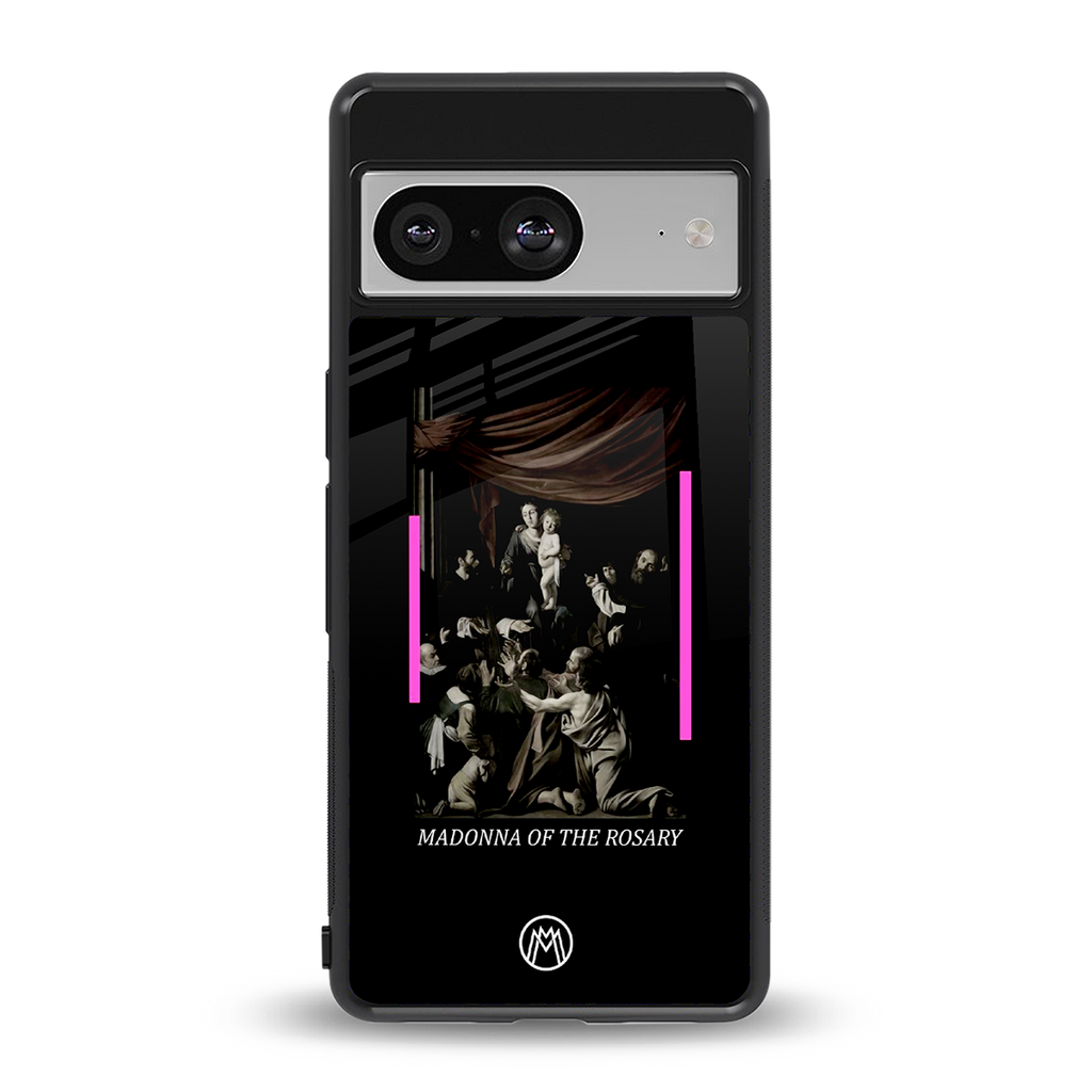 rosary icon back phone cover | glass case for Google Pixel 8