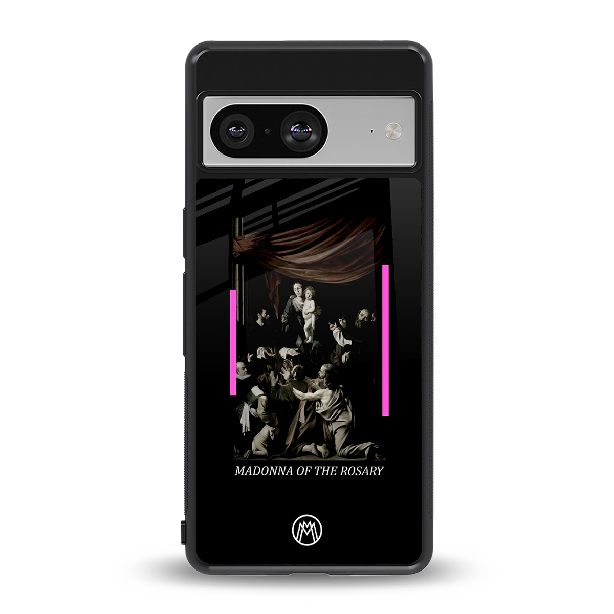 rosary icon back phone cover | glass case for Google Pixel 8